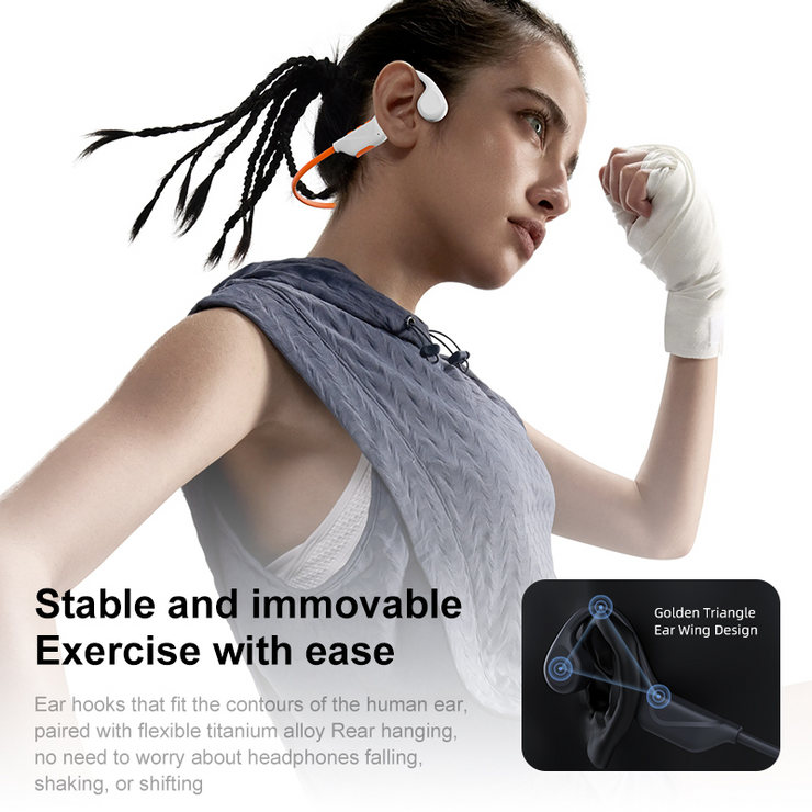 Lunnrun S3 Open-Ear Bone Conduction Headphones