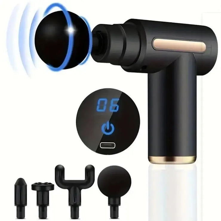 Lunnrun Mini Massage Gun – Portable Deep Tissue Percussion Massager