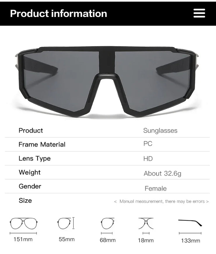Lunnrun Velocity Shades – UV Protection & Windproof