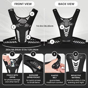 Lunnrun AeroVest – Ultra-Light Reflective Running Backpack