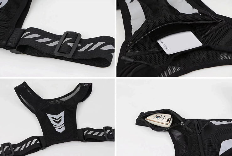 Lunnrun AeroVest – Ultra-Light Reflective Running Backpack