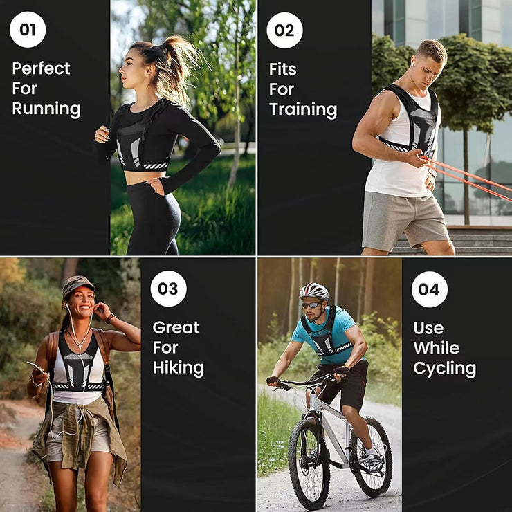 Lunnrun AeroVest – Ultra-Light Reflective Running Backpack